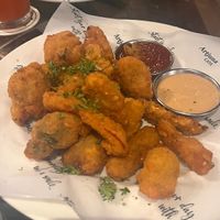 Vegetable tempura was so moreish!! at Artjuna in Anjuna