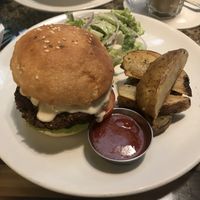 Falafel burger  at Artjuna in Anjuna