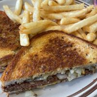 Vegan patty melt  at Townee Square in Libertyville