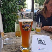 Ayinger Urweisse at LoveBurger in Berlin