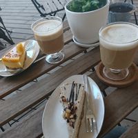 Raw cakes at VegB12 in Tallinn