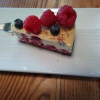 Cake at VegB12 in Tallinn