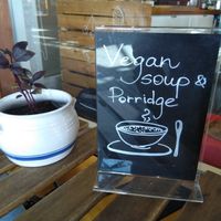 Table at VegB12 in Tallinn