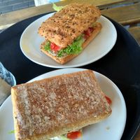 Sandwich at VegB12 in Tallinn
