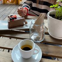 Chocolate pie! at VegB12 in Tallinn