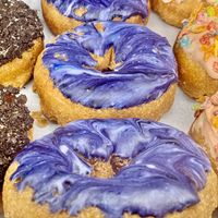 11/3/19 three vegan options for donuts at Alien Donuts in Scottsdale
