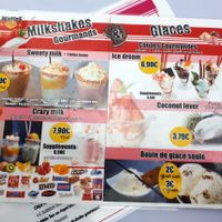 menu1 at Waffles Folies in Paris