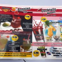 Menu 2 at Waffles Folies in Paris