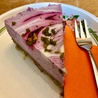 Delicious vegan cake.  at Käskoung Stub'n in Nuremberg