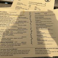 Menu  at Plantarium Cafe in Stratford-upon-avon