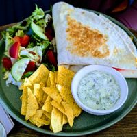 Shawarma 🤩 at Plantarium Cafe in Stratford-upon-avon