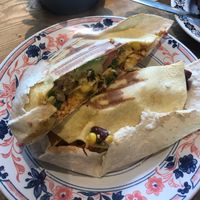 Mexican crunch at Plantarium Cafe in Stratford-upon-avon