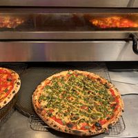 marinara and vegan combo at Scottie's Pizza Parlor in Portland