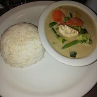 Green curry at Jino's Thai Cafe in Leeds