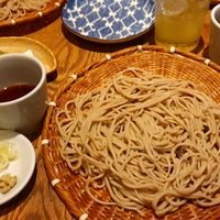 Cold soba set at Gonpachi - Asakusa Azumabashi in Tokyo
