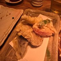 The tempura at Gonpachi - Asakusa Azumabashi in Tokyo