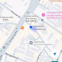 this is the excact location   at Su Shan Mian 素山面素食 - 雅仕苑店 in Chengdu