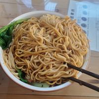 Dandan mian at Su Shan Mian 素山面素食 - 雅仕苑店 in Chengdu