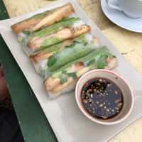 Tofu summer rolls at T-Pub in Ninh Binh