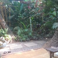Seating Areas Among the Trees at The Garden of Dreams  in Arambol