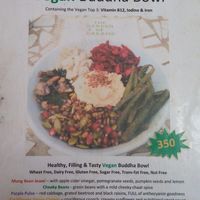 Healthy Vegan Buddha Bowls at The Garden of Dreams  in Arambol