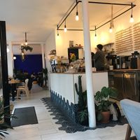 Super modern nice cosy seating! at Nomade in Paris