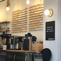 Drinks menu at Nomade in Paris