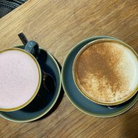 Hot drinks  #Veganuary at Better Food - Wapping Wharf in Bristol