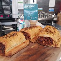 Mexican bean and sweet potato roll at Better Food - Wapping Wharf in Bristol