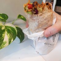 Vegan pastrami at Krowarzywa in Bydgoszcz