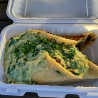 mushroom crepes at Polska Chata in Rochester