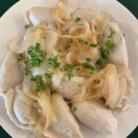 Potato onion vegan  at Polska Chata in Rochester