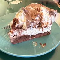 Delicious chocolate custard cake!  at Polska Chata in Rochester