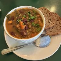 Loved the collard green and bean soup!  at Polska Chata in Rochester