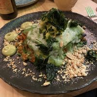 Lasagne at Avocado Love in Madrid