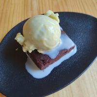 Brownie at Avocado Love in Madrid