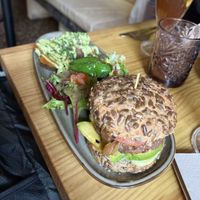 beyond burger  at Avocado Love in Madrid