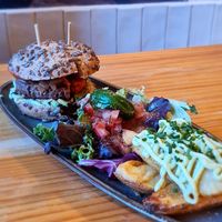 Beyond Burger at Avocado Love in Madrid