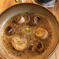 Falsas vieiras at Avocado Love in Madrid