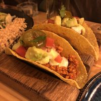 Tacos at Avocado Love in Madrid