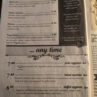 All day menu at Atavico Cafe in Quito