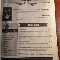 Soups and Salads at Atavico Cafe in Quito