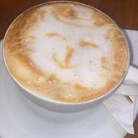 A cat from soy milk 🥰  at Atavico Cafe in Quito