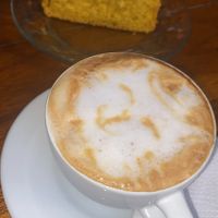 Vegan carrot cake  at Atavico Cafe in Quito