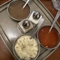 All vegan sauces   at Atavico Cafe in Quito