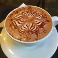 Hot Chocolate with Soya Milk at Atavico Cafe in Quito