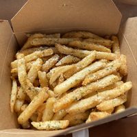 Garlic parm fries  at Refocused in Baltimore