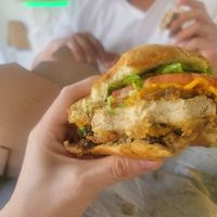 Fried chicken sandwich 😭👌👌👌 at Refocused in Baltimore