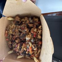 Loaded fries   at Refocused in Baltimore