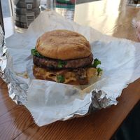 The Refocused Burger with Mac and Cheese! at Refocused in Baltimore